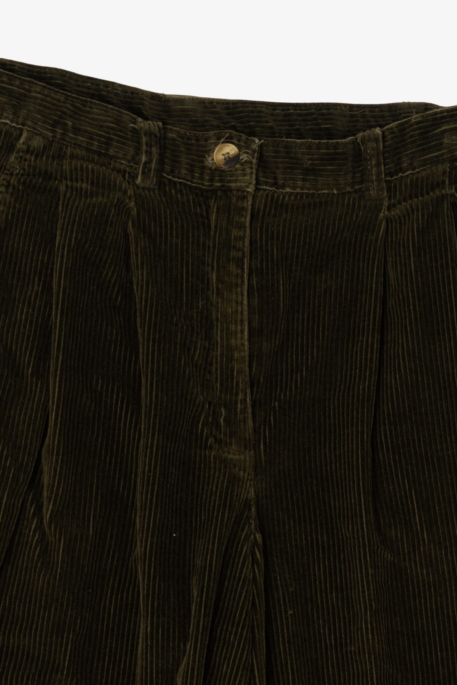 Vintage Dark Green Jones New York Corduroy Pants(1990s)