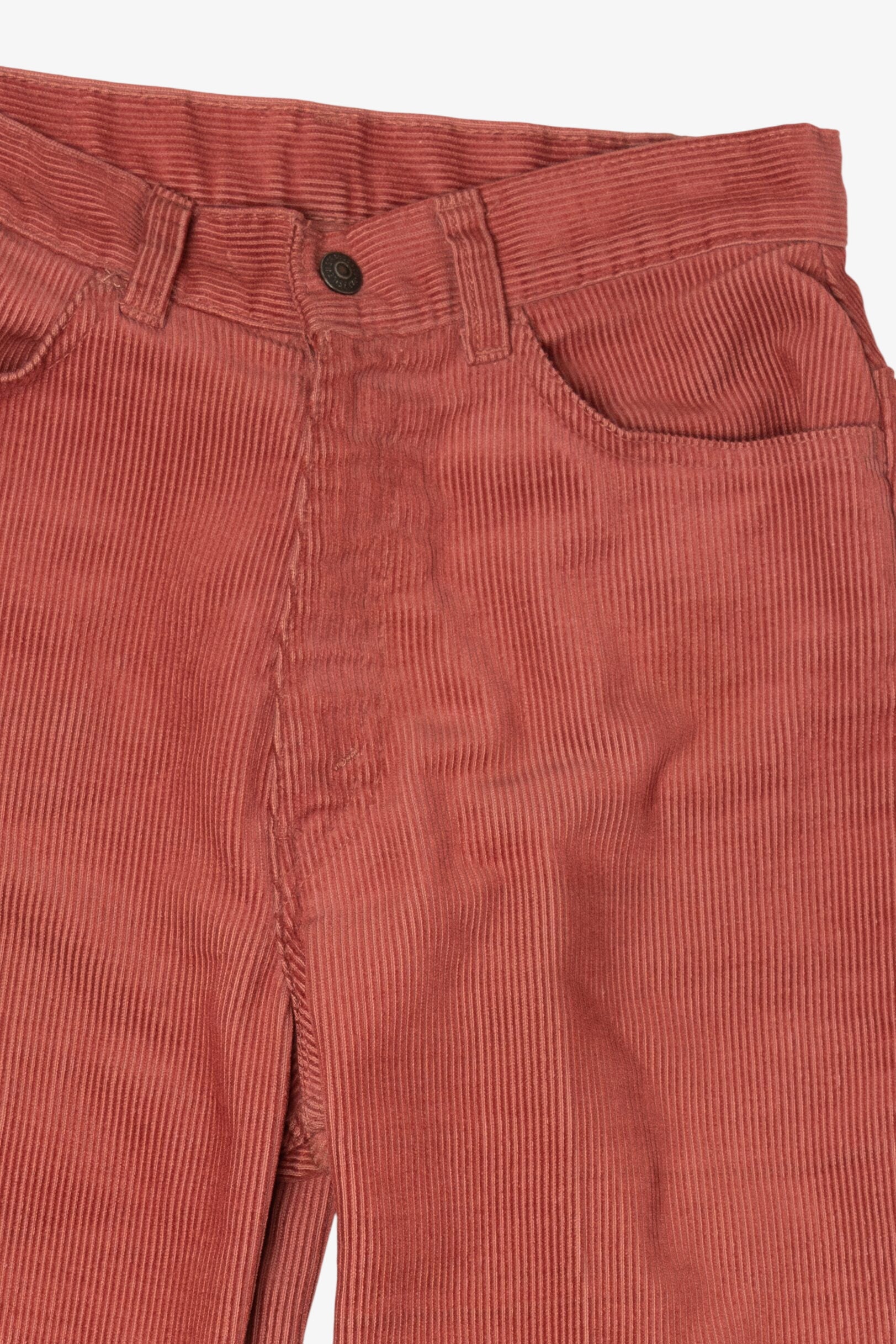 Vintage Red Levi's Corduroy Flared Pants (1970s)