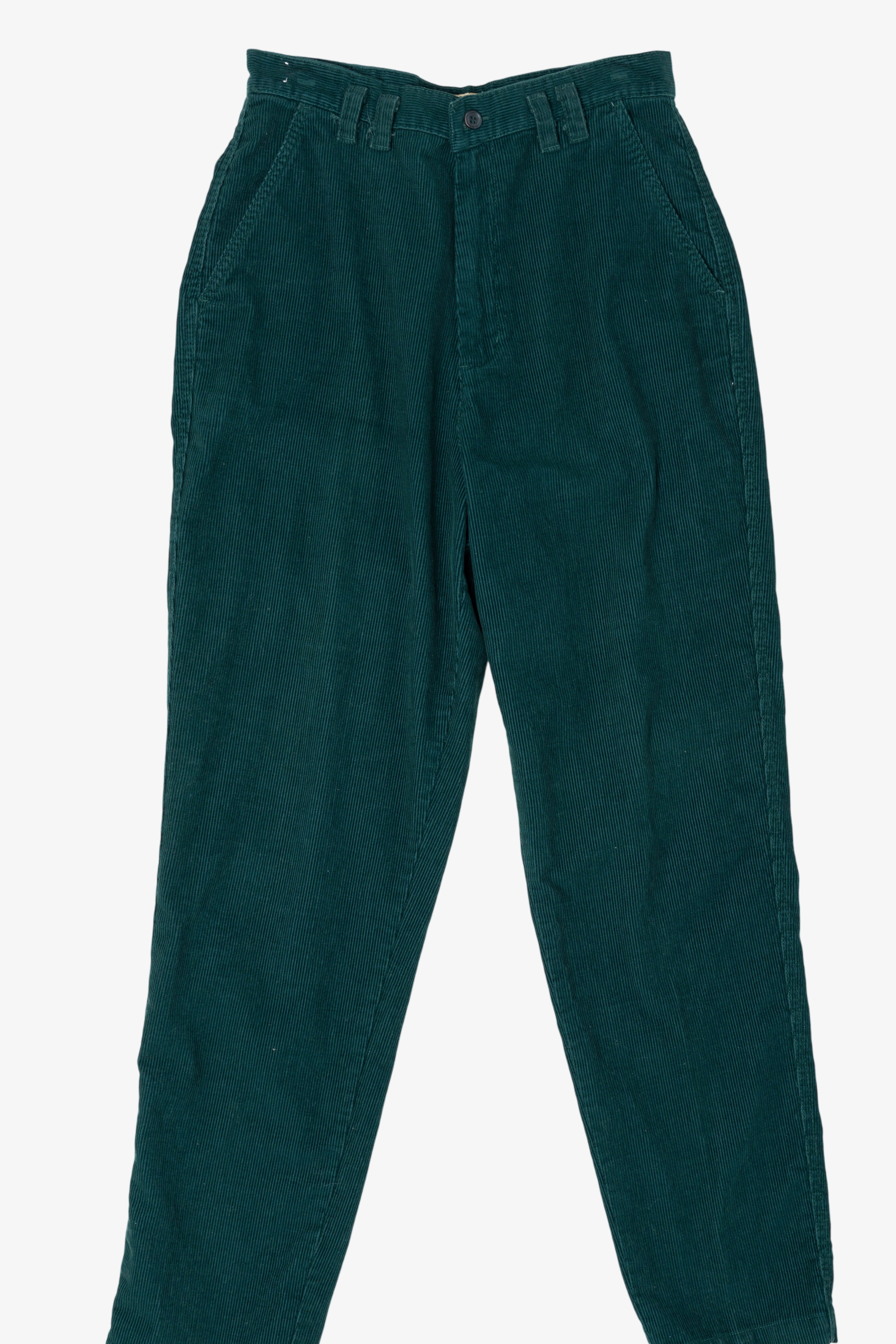 Vintage Dark Green L.L. Bean Corduroy Pants (1990s)