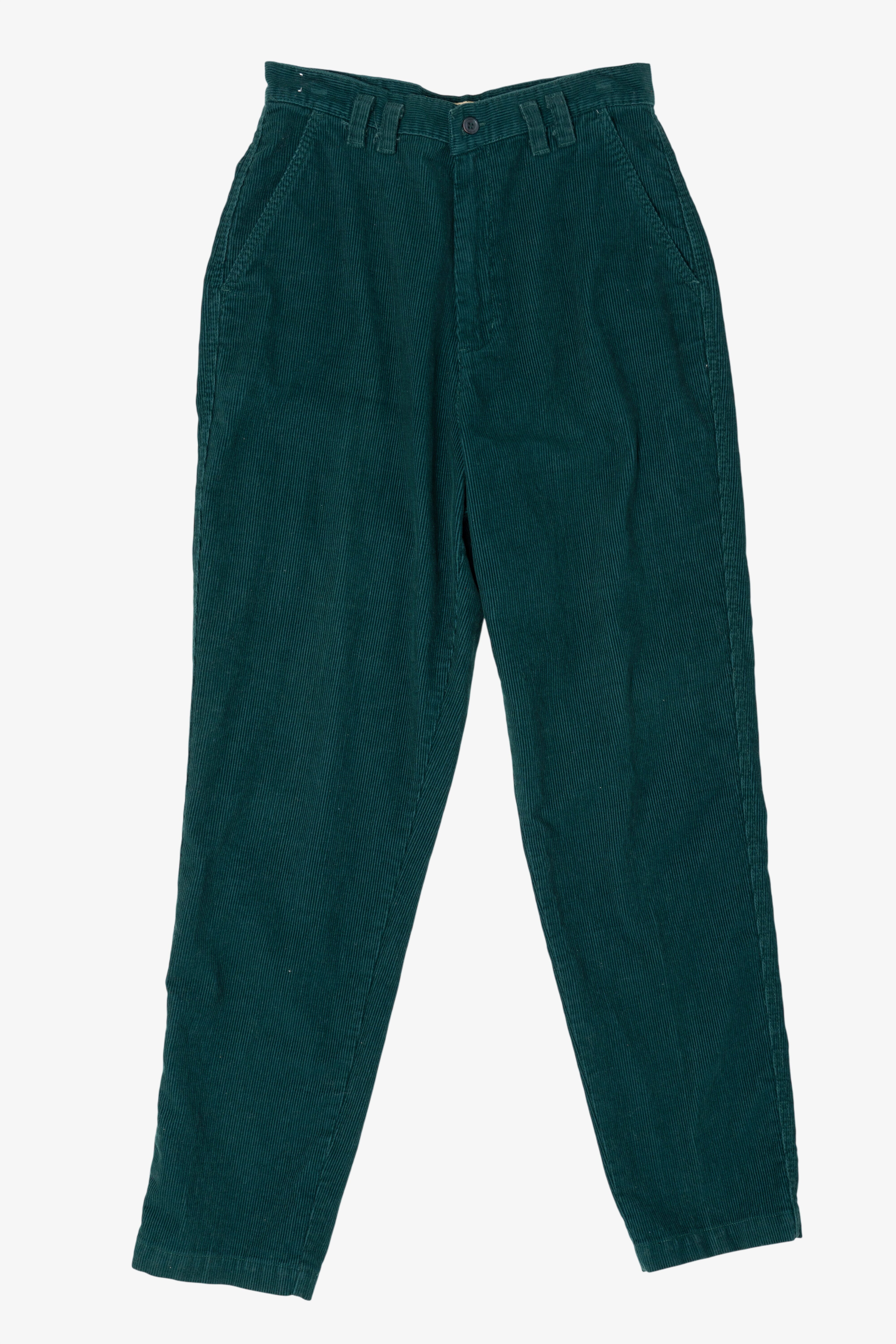 Vintage Dark Green L.L. Bean Corduroy Pants (1990s)