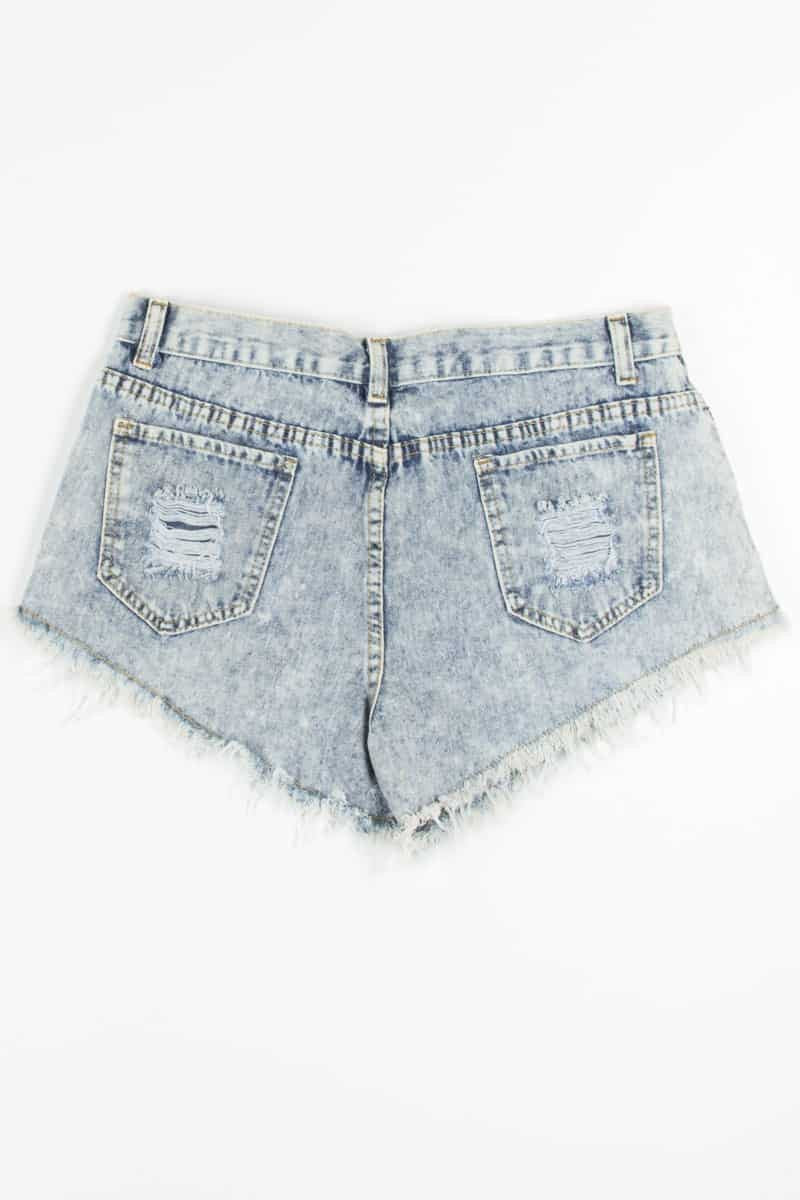 Cut Off Acid Wash Shorts (sz. XXL)