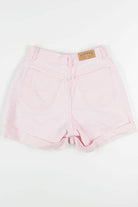 Pink High Waisted Cuffed Denim Shorts (sz. 10 Med)