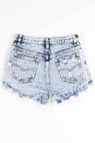 Acid Washed Cut Off Denim Shorts (sz. 8)