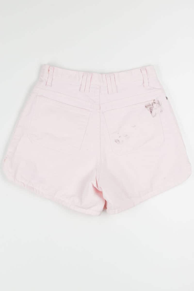 Pink High Waisted Denim Shorts (sz. 9)