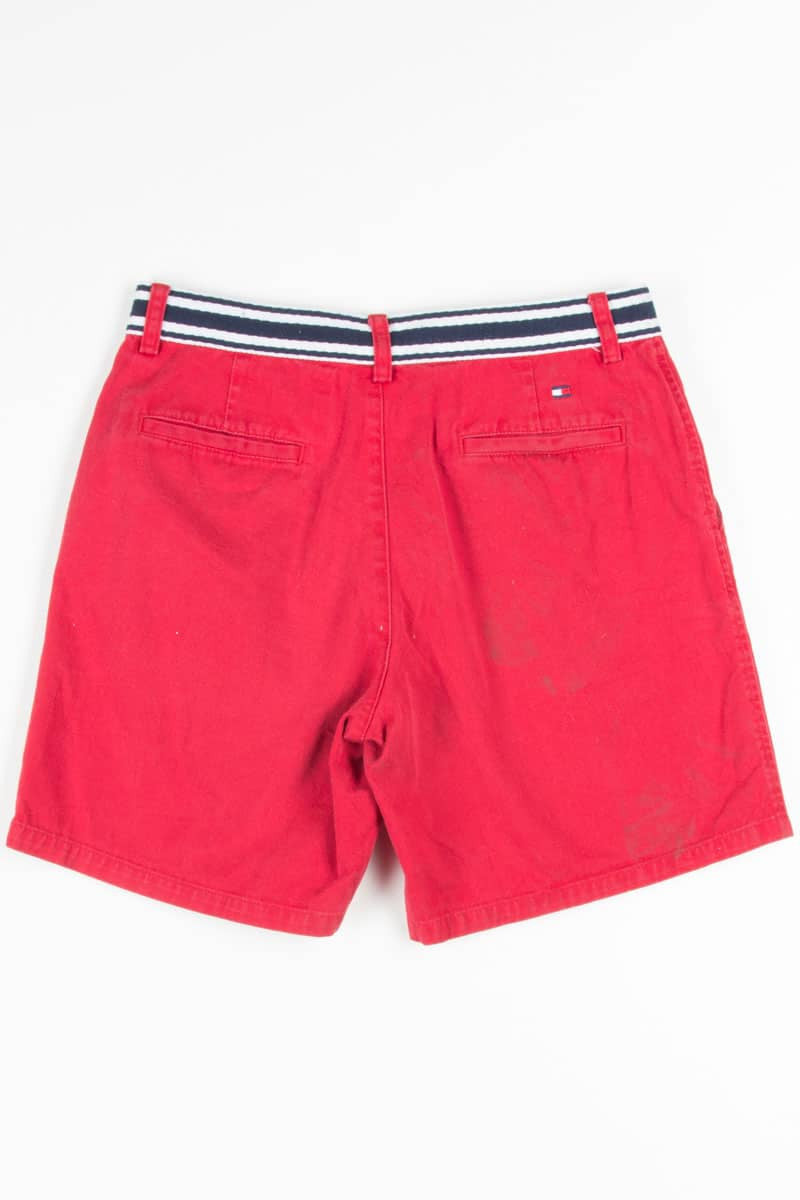 Tommy Hilfiger Red Striped Waist Shorts (sz. 4)