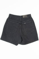 Black Lee High Waisted Denim Shorts (sz. 7 Med)