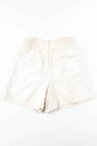 White & Gold Patterned Shorts (sz. 6)