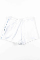 White & Blue Pleated Tennis Shorts (sz. Small)