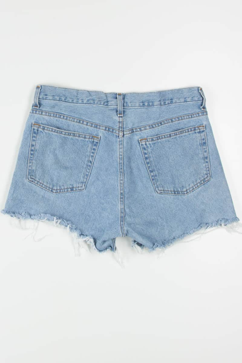 Medium Wash Cut Off Denim Shorts (sz. 34)