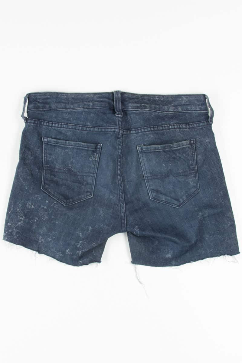 Stone Washed Cut Off Denim Shorts (sz. 5)