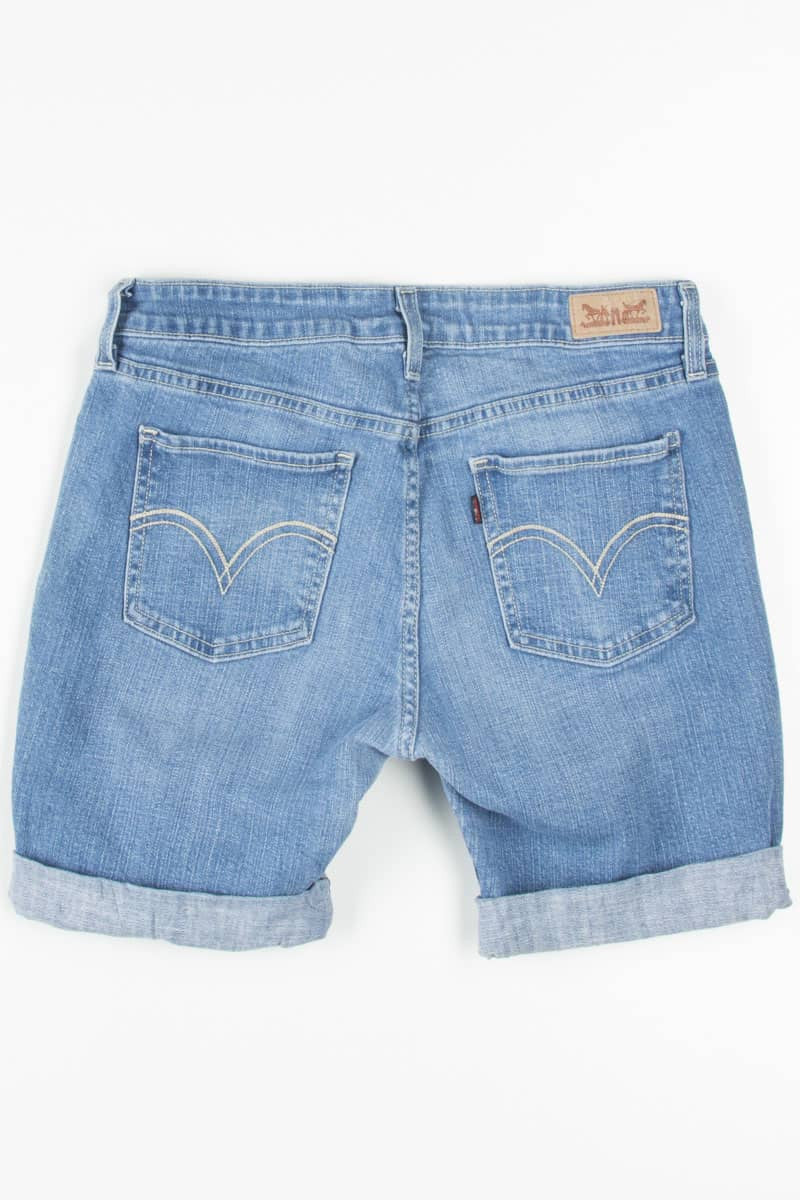 Cuffed Levi's Denim Bermuda Shorts (sz. 30)