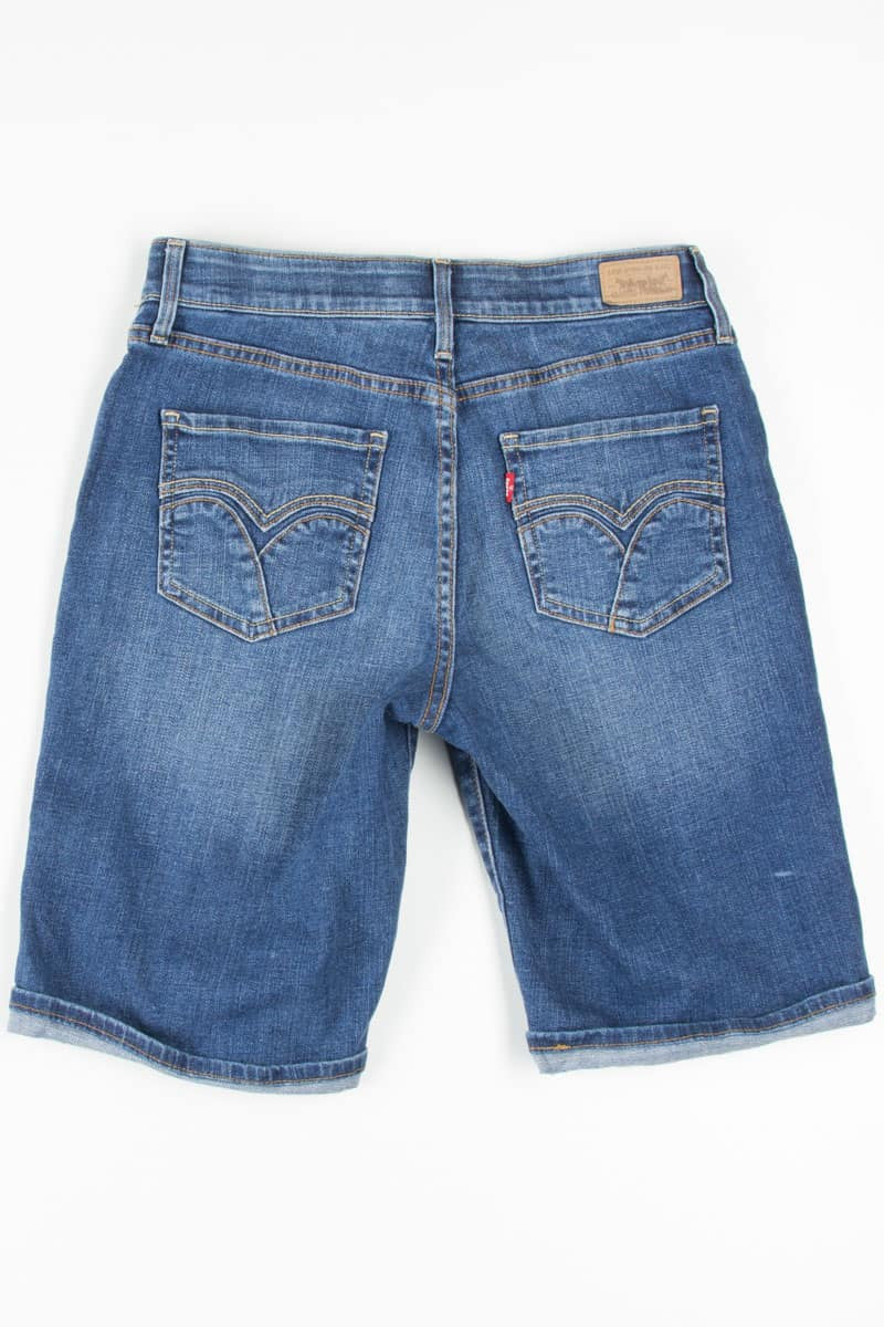 Cuffed Levi's Denim Bermuda Shorts (sz. 4)