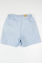 Women's Vintage Lee Striped Denim Shorts 258 (sz. 16 med)