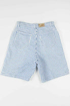 Women's Vintage Lee Striped Denim Shorts 293 (sz. 14 Med)