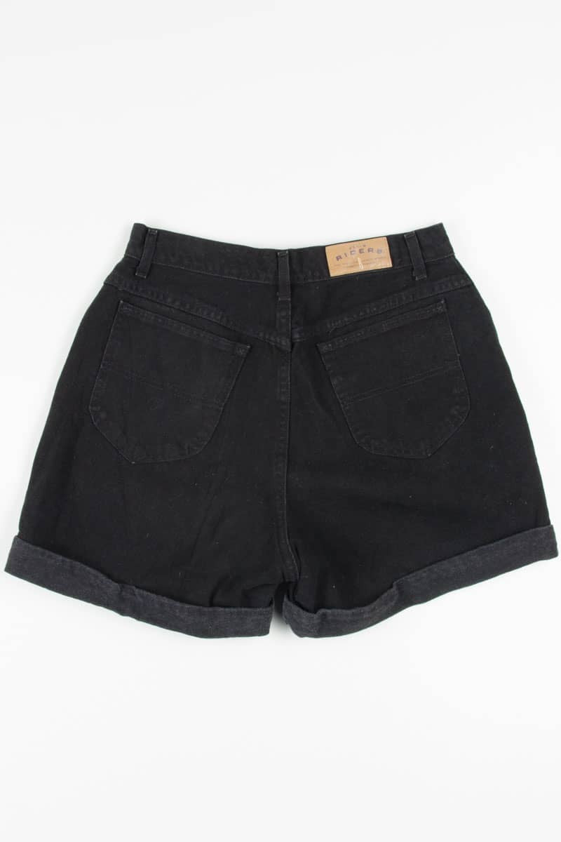 Women's Black Riders Denim Shorts 298 (sz. 14M)