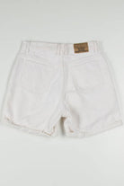 Women's Vintage Cream Cuffed Denim Shorts 312 (sz. 14)