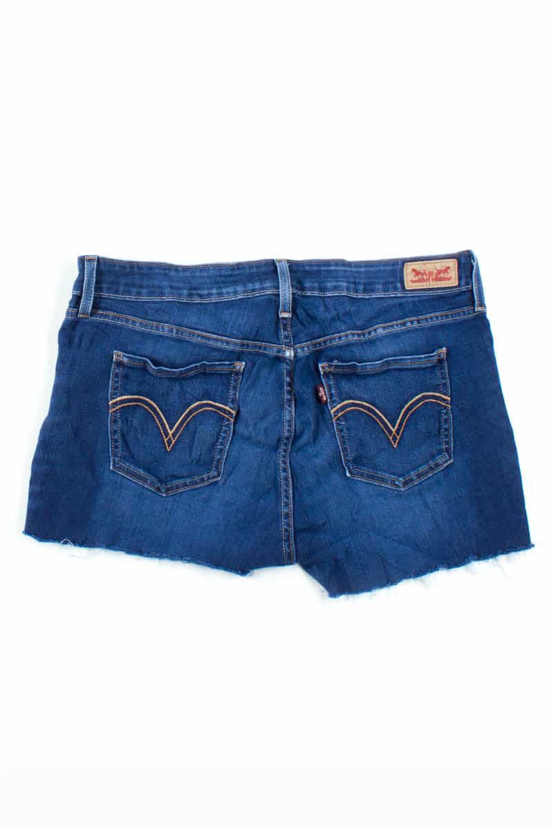 Dark Wash Levi's Denim Shorts