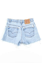 Vintage Distressed Levi's Denim Shorts (sz. 5 Jr.)