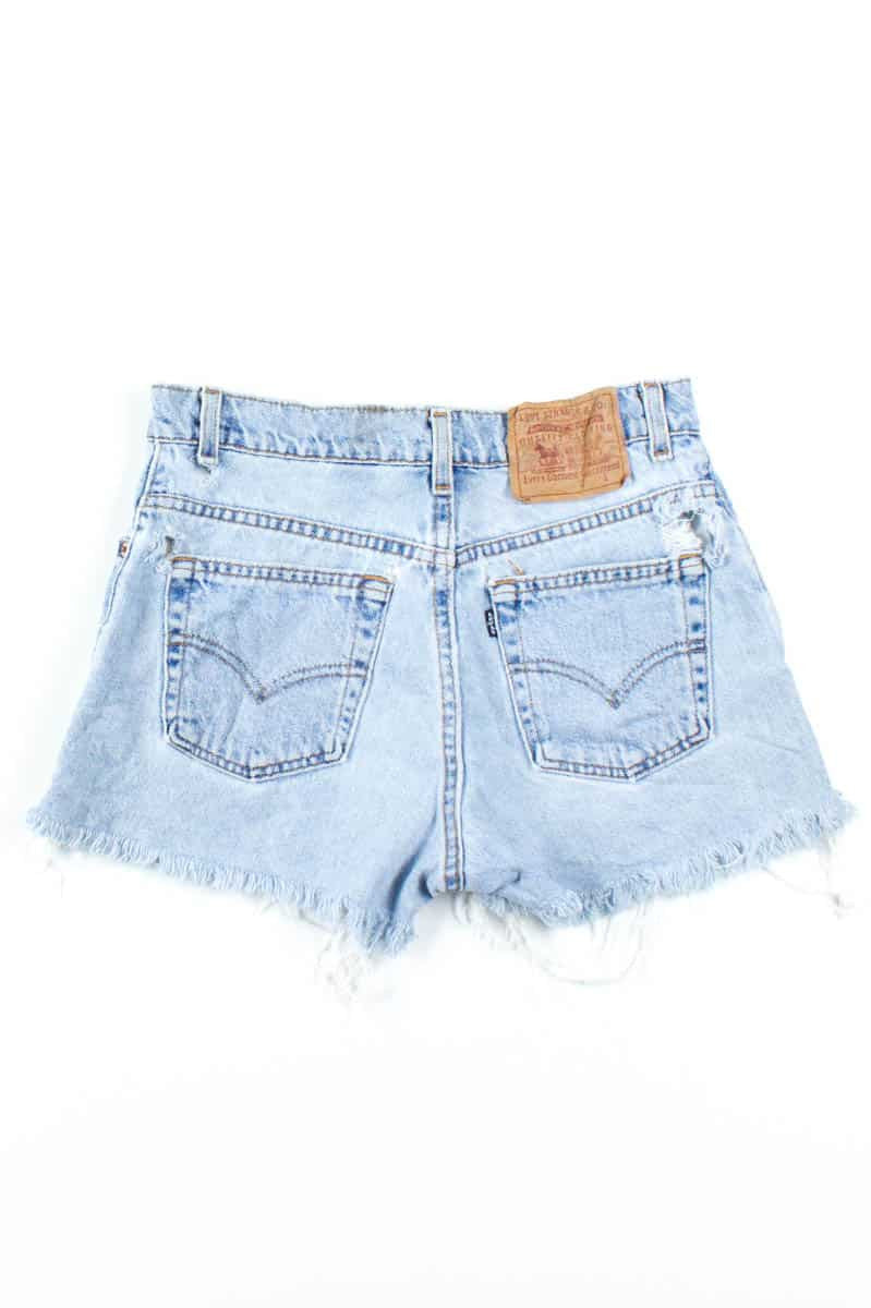 Vintage Distressed Levi's Denim Shorts (sz. 5 Jr.)