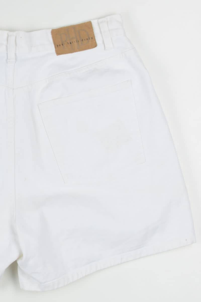 White Paul Harris Denim Shorts (sz. 12)
