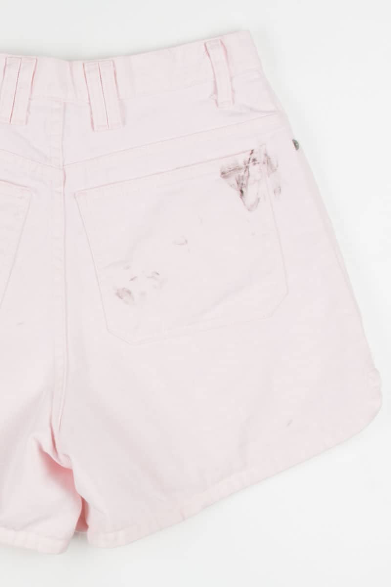 Pink High Waisted Denim Shorts (sz. 9)