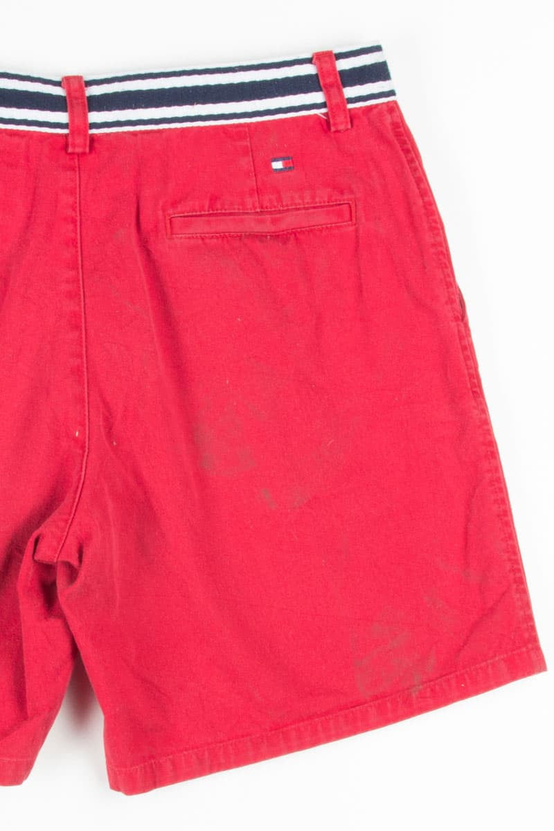 Tommy Hilfiger Red Striped Waist Shorts (sz. 4)