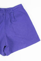 Vintage Purple Pleated Denim Shorts (sz. 10)