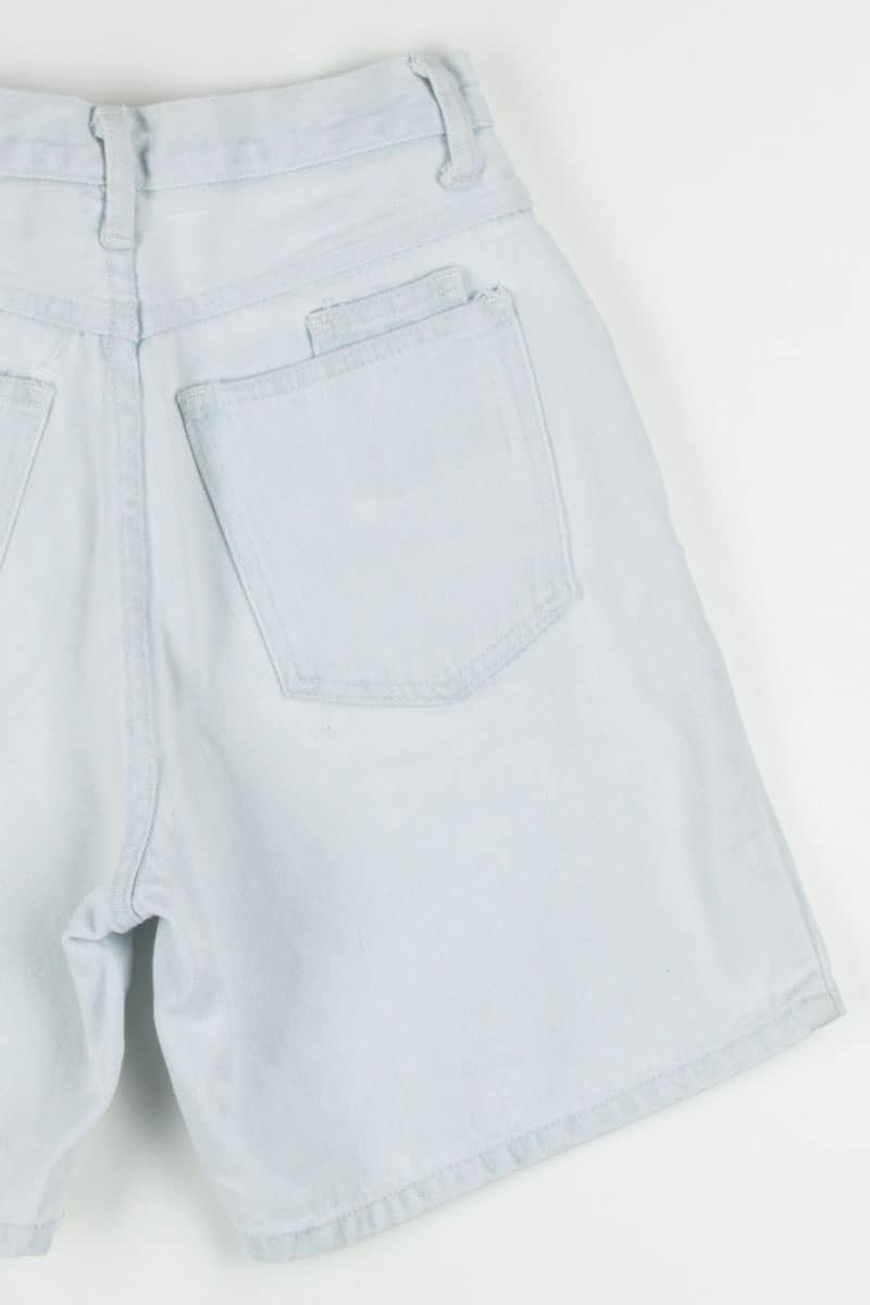 High Waisted Bermuda Denim Shorts (sz. 4)
