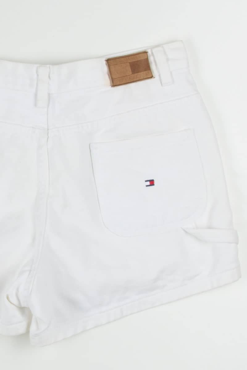 White Tommy Hilfiger Denim Shorts (sz. 1) 1