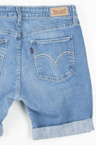 Cuffed Levi's Denim Bermuda Shorts (sz. 30)