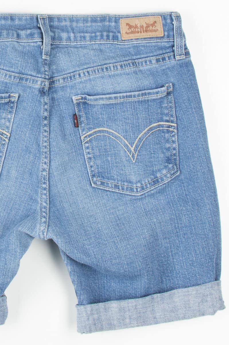 Cuffed Levi's Denim Bermuda Shorts (sz. 30)