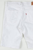 White Levi's Denim Bermuda Shorts (sz. 32)