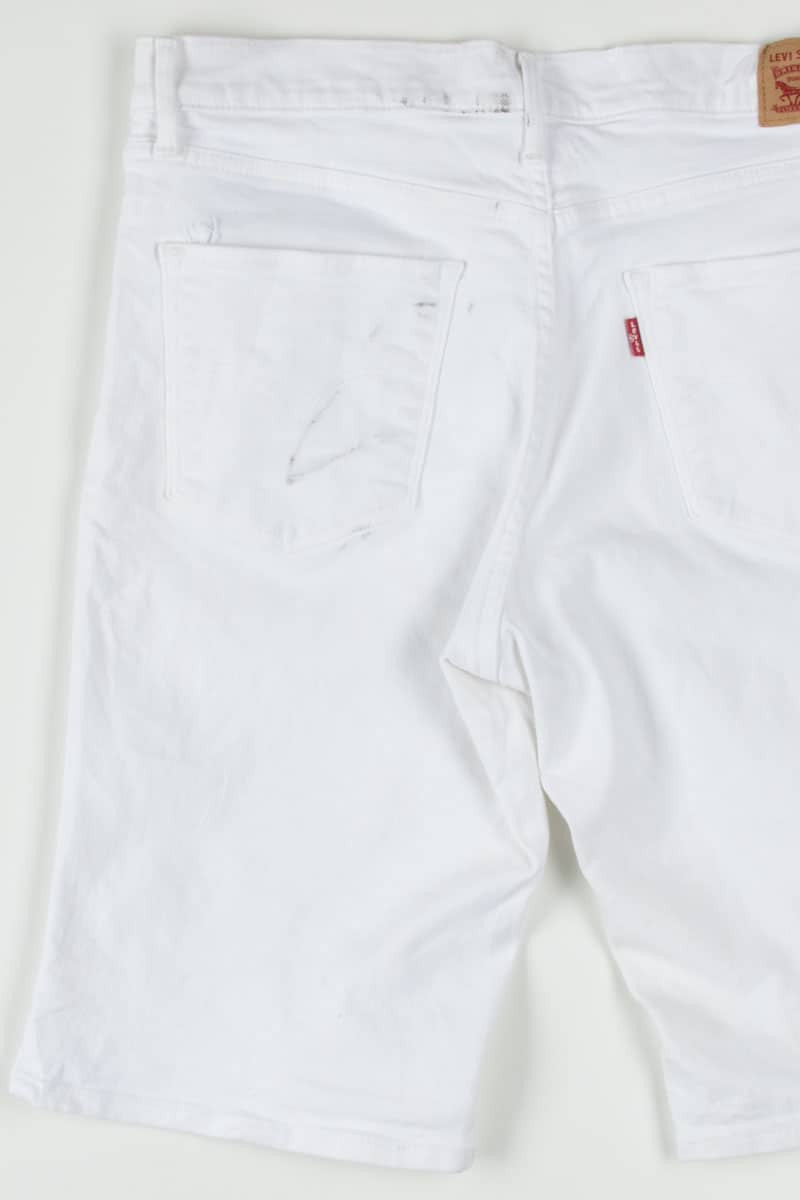 White Levi's Denim Bermuda Shorts (sz. 32)