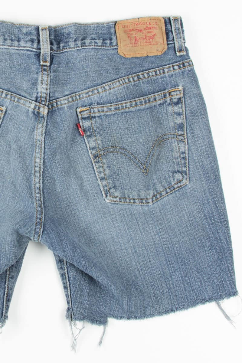 Cut Off Levi's Denim Shorts 245 (sz. 8 Mis M)