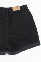 Women's Black Riders Denim Shorts 298 (sz. 14M)