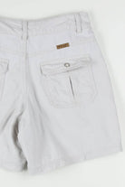 Women's Vintage Cream Wrangler Denim Shorts 308 (sz. 4)