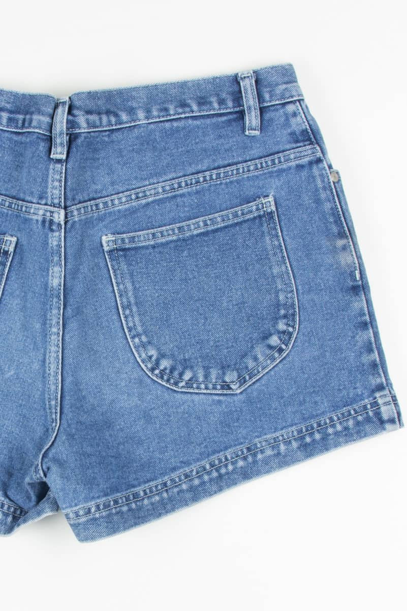 Women's Embroidered Flowers Denim Shorts 320 (sz. Juniors 13)