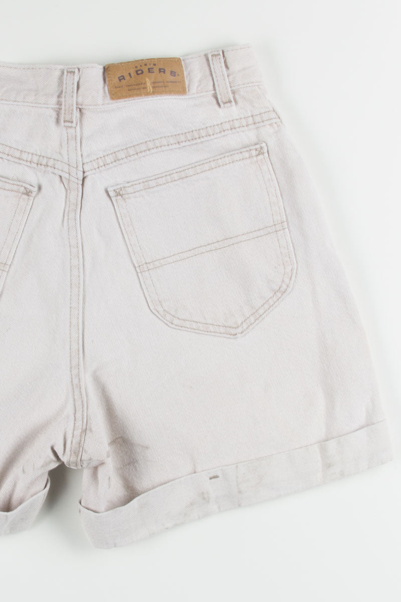 Tan High Waisted Denim Shorts (sz. 8M)