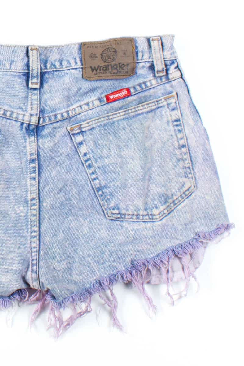 Dyed Wrangler Cut Off Denim Shorts (sz. 30)