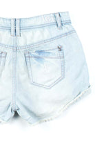Distressed L.e.i. Denim Shorts (sz. 3 Reg)