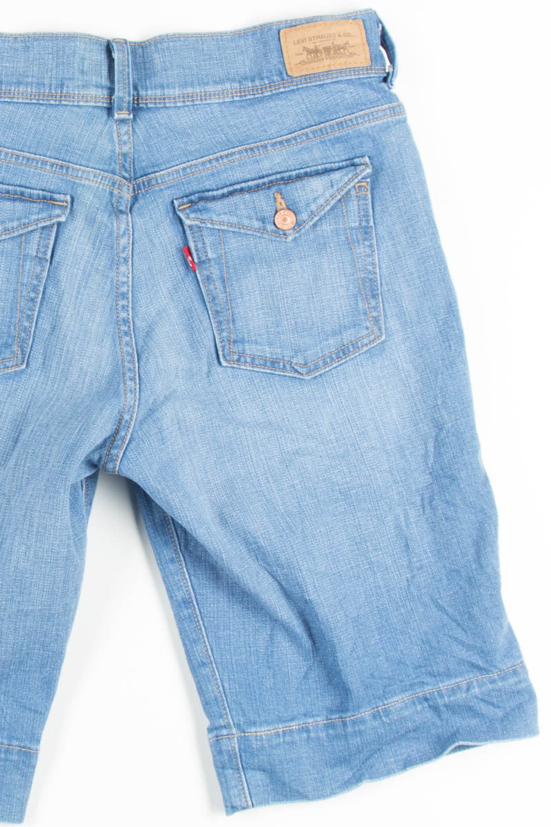 Women's Levis Denim Shorts 8