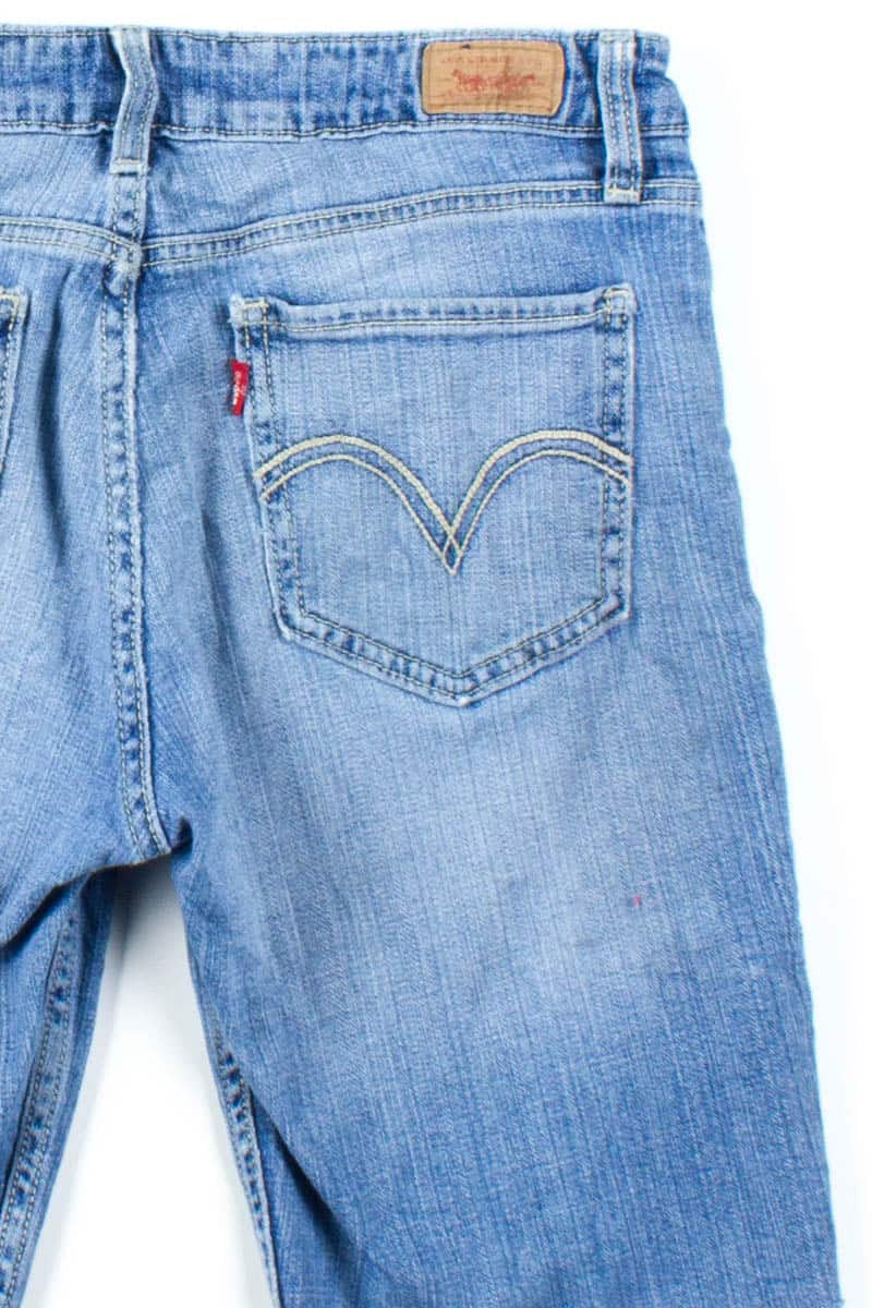 Levi's Cut Off Denim Shorts (sz. 5 S/C)