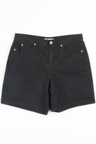 Black High Rise Denim Shorts (sz. 8)