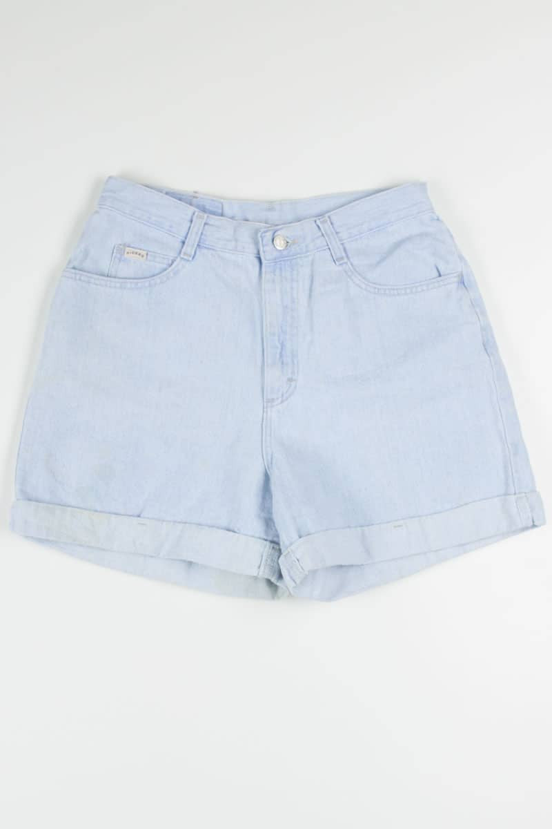 Cuffed Light Wash Denim Shorts (sz. 14 Med)