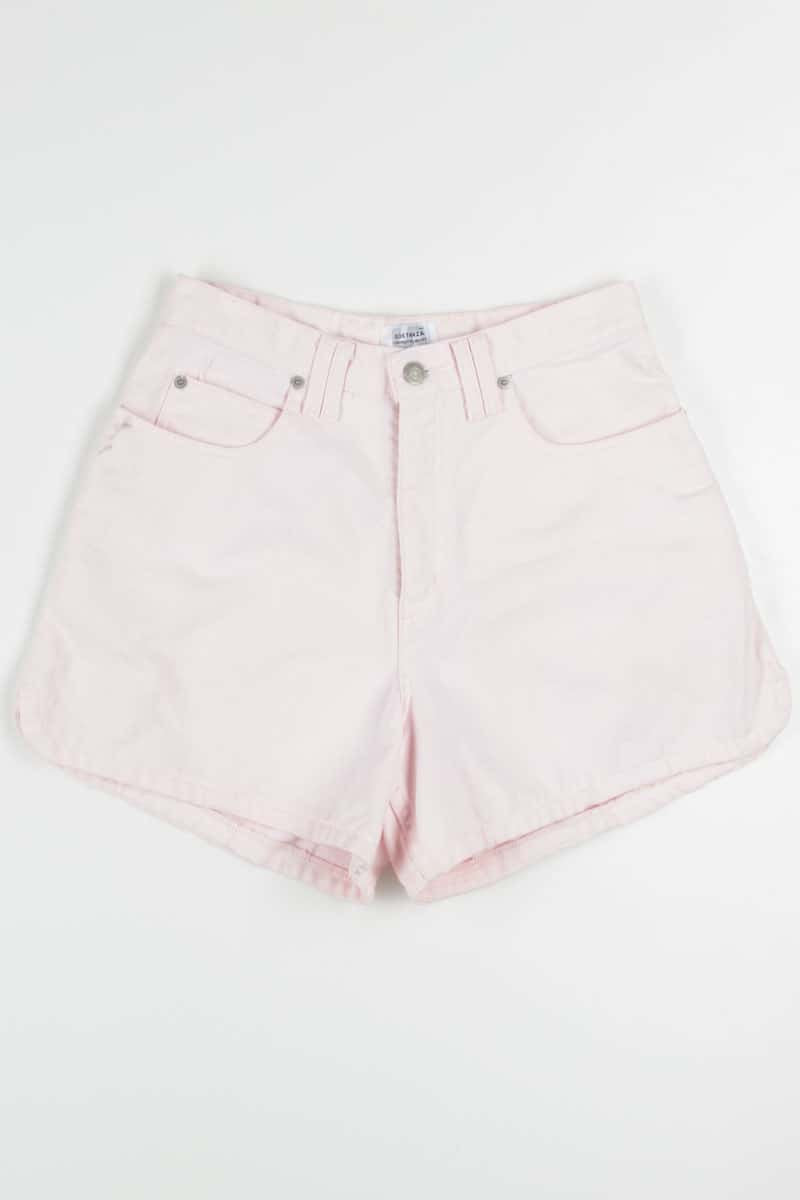 Pink High Waisted Denim Shorts (sz. 9)