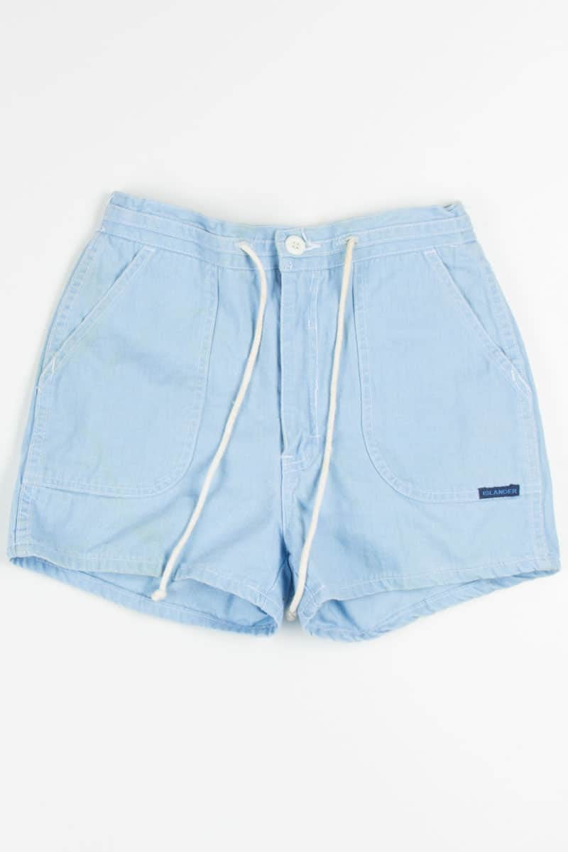 Light Blue Drawstring Shorts (sz. 30)