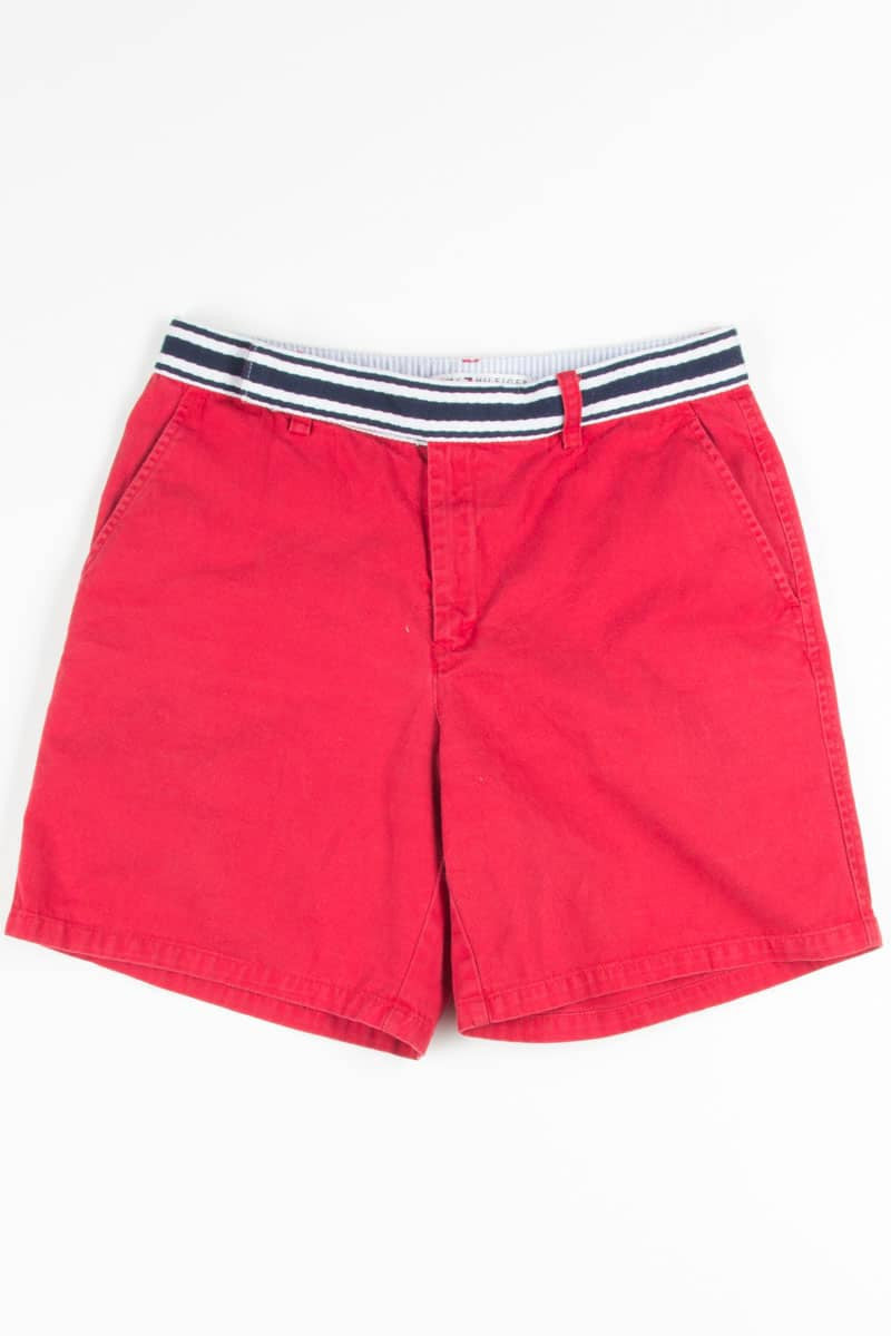 Tommy Hilfiger Red Striped Waist Shorts (sz. 4)