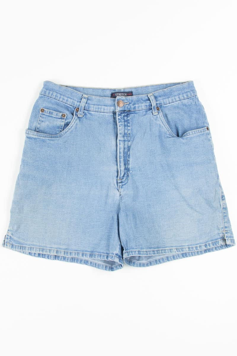 Light Wash Stretch Denim Shorts (sz. 12)