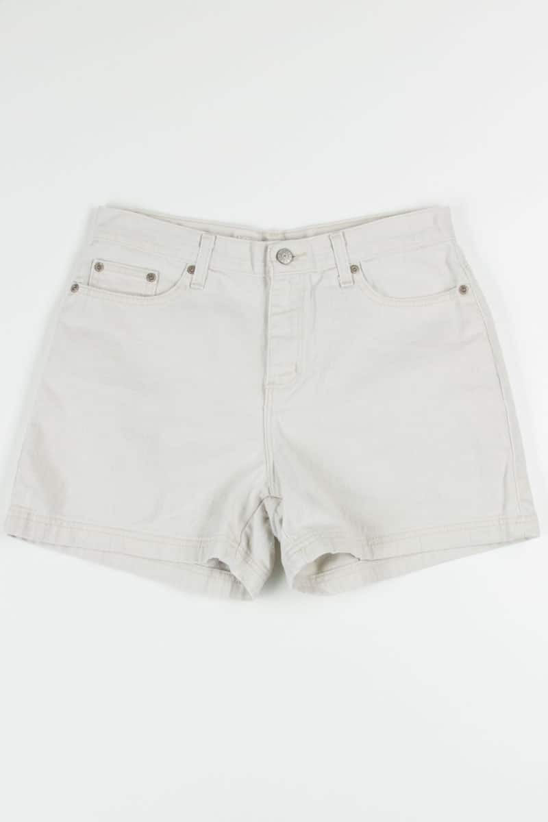 Khaki Denim Shorts (sz. 8)