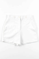 White Vintage Polyester Shorts (sz. 14)